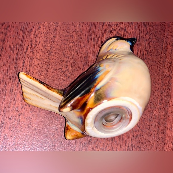 Mid Century Vintage Glazed Ceramic Figural Bird Salt/Pepper Shaker - Picture 14 of 16